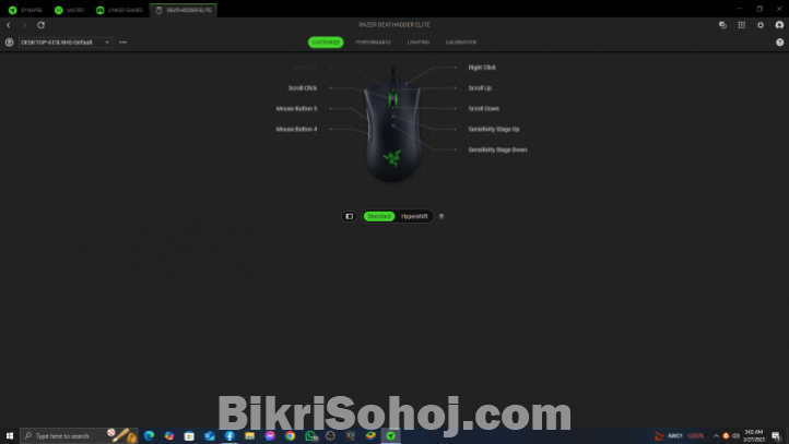 RAZER DEATHADDER ELITE GAMING MOUSE DPI 16000